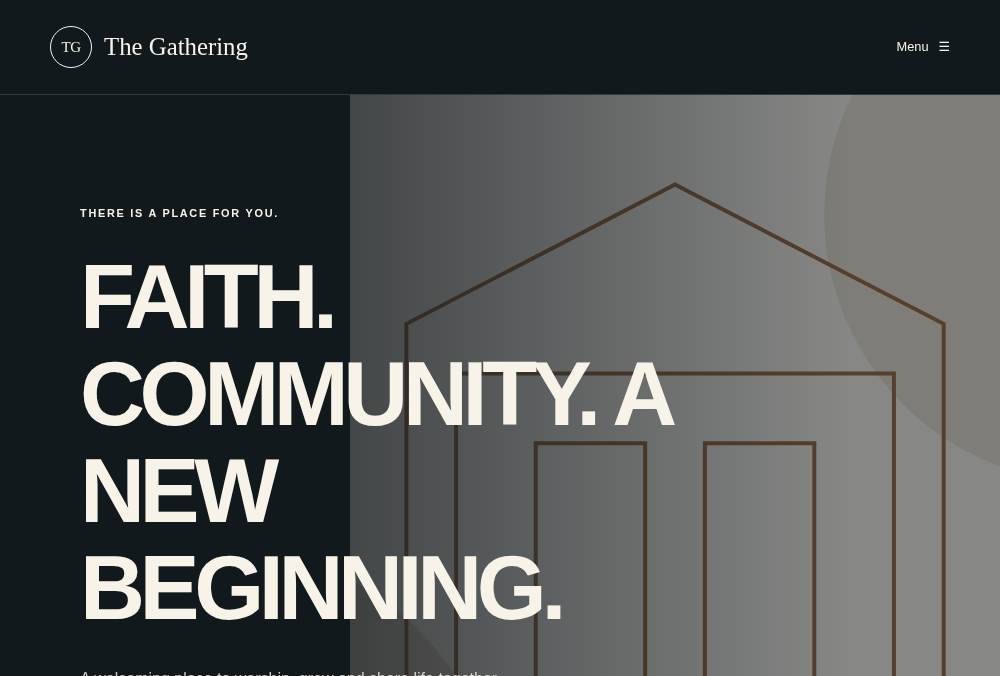 Church & Ministry — After Dark website preview
