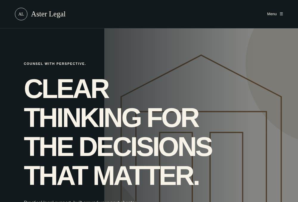 Law Firm — After Dark website preview