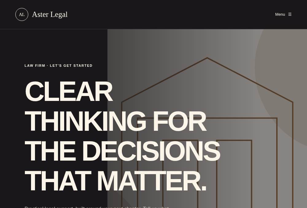Law Firm — Bold website preview