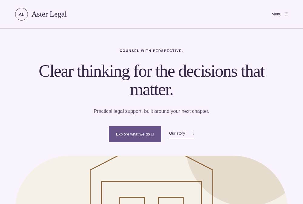 Law Firm — Community website preview