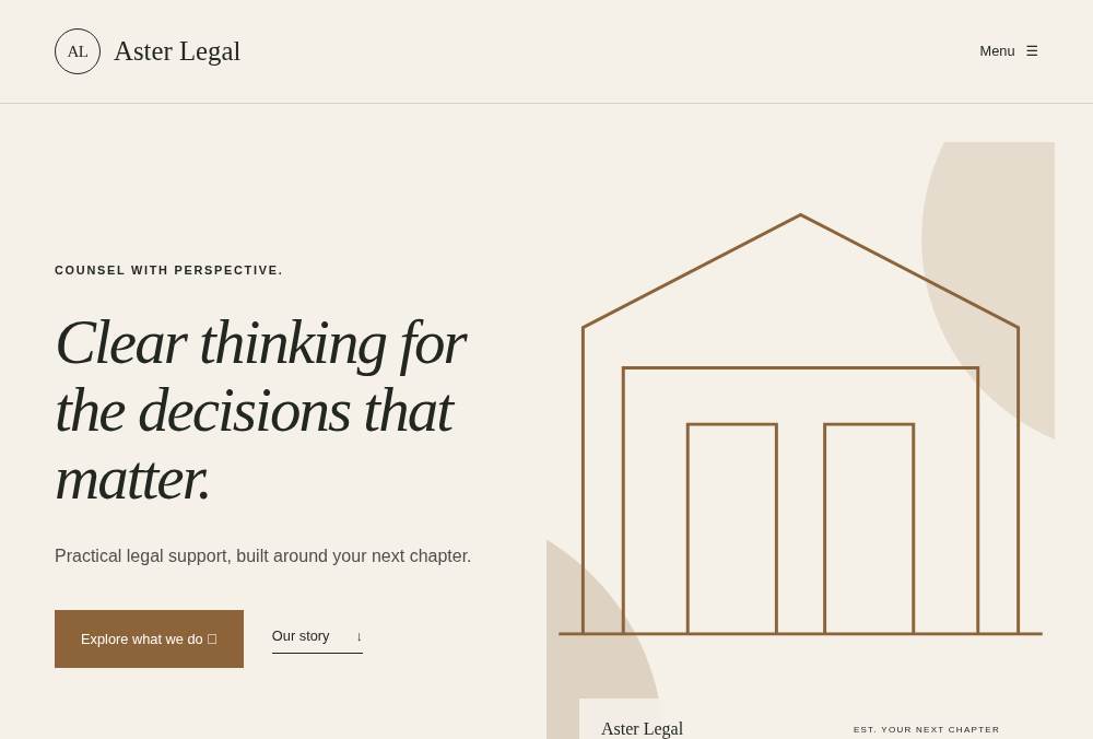 Law Firm website preview