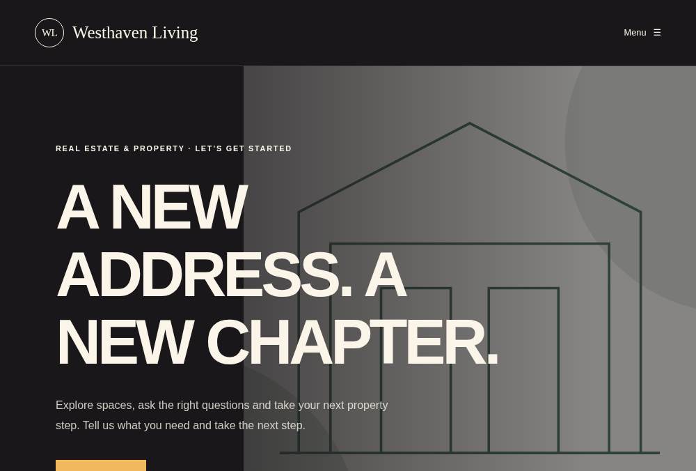 Real Estate & Property — Bold website preview
