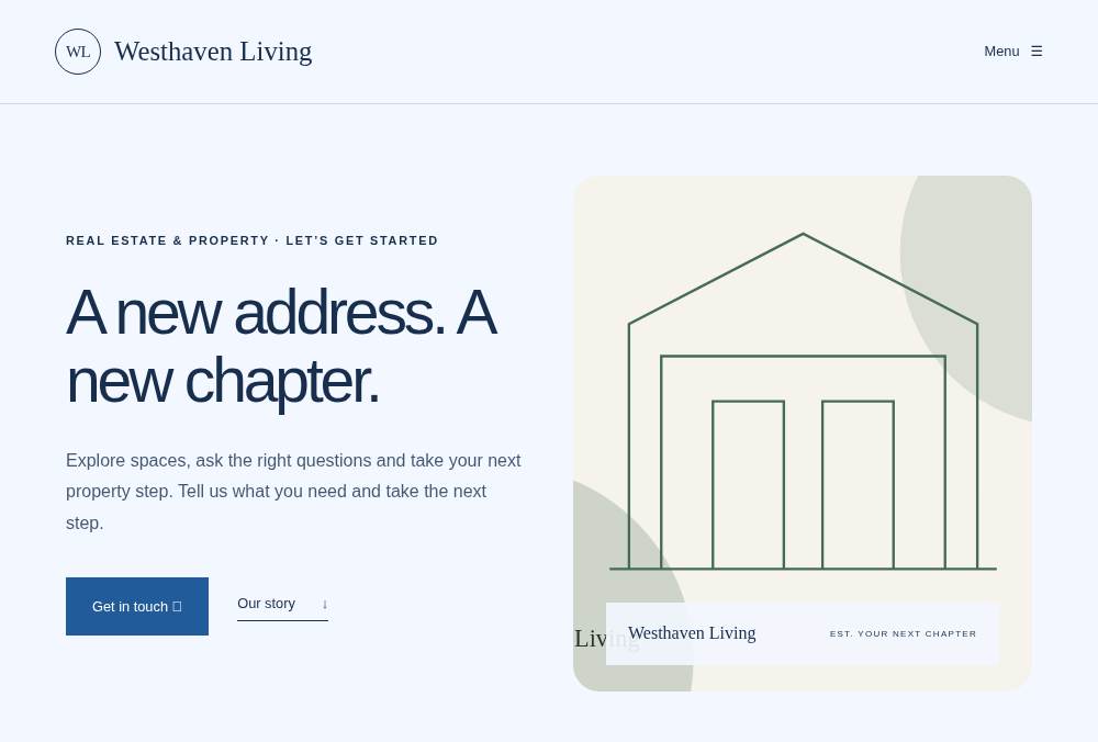Real Estate & Property — Launch website preview
