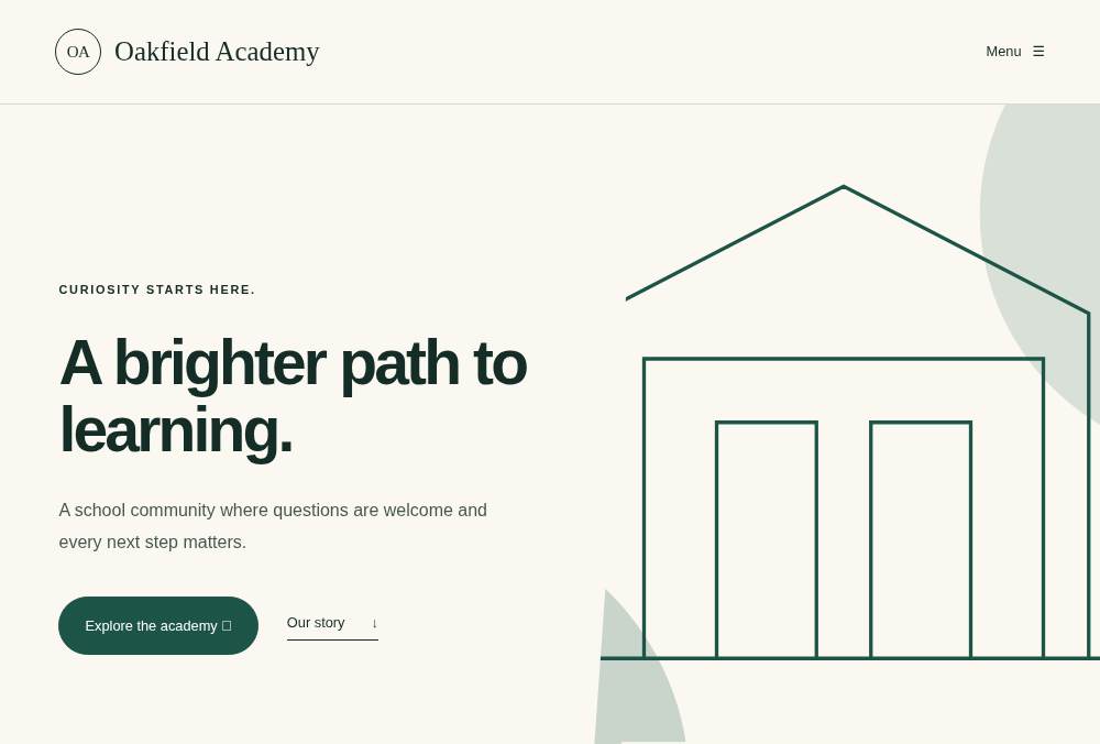 School & Academy website preview